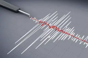 seismograph recording tremors
